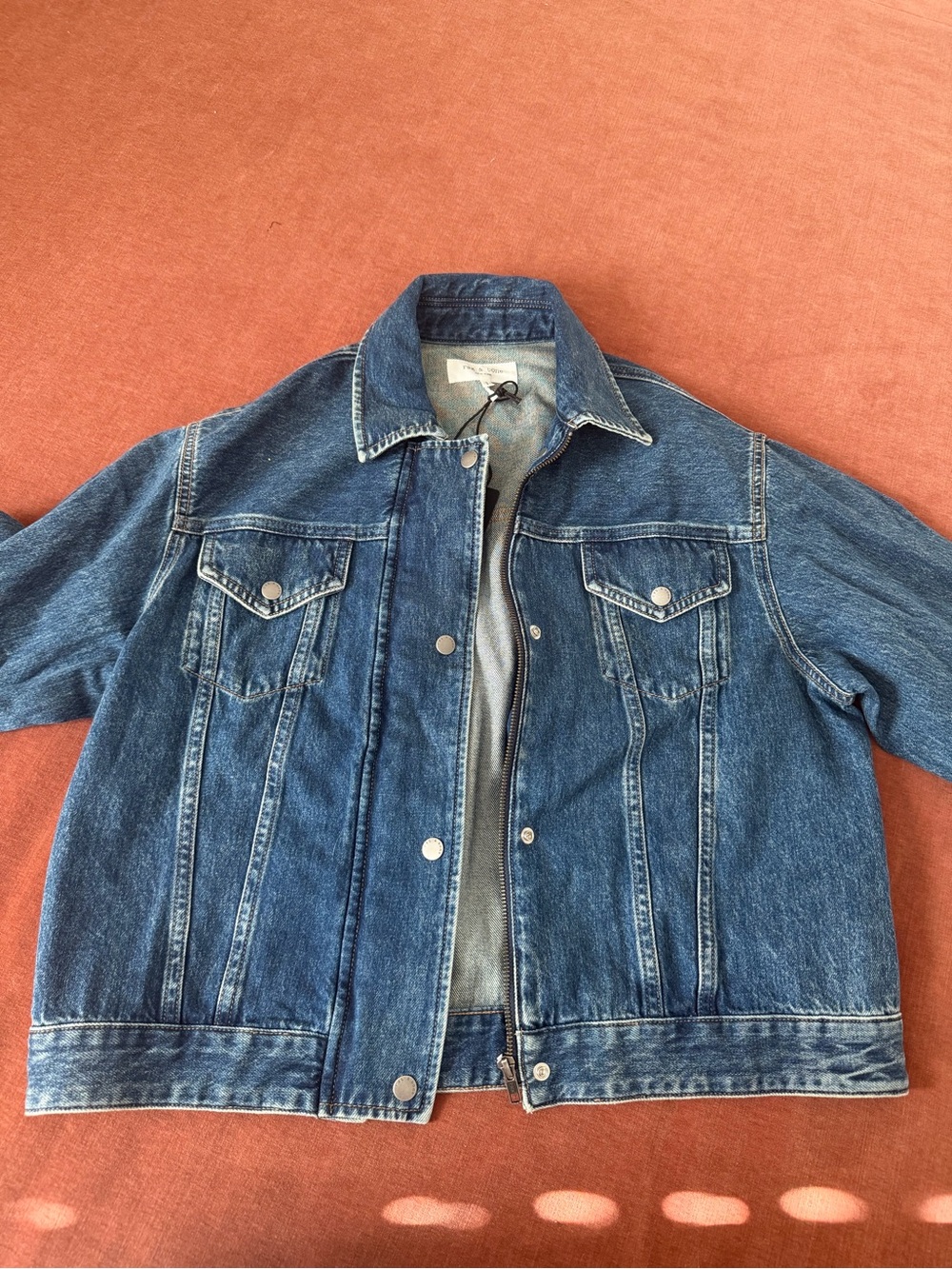 Rag & Bone Nessa Trucker denim Jacket NWT size S - Picture 3 of 7